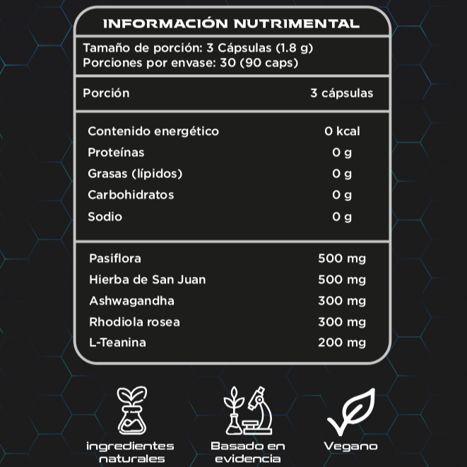 Serenity - Coadyuvante para el estrés y ansiedad